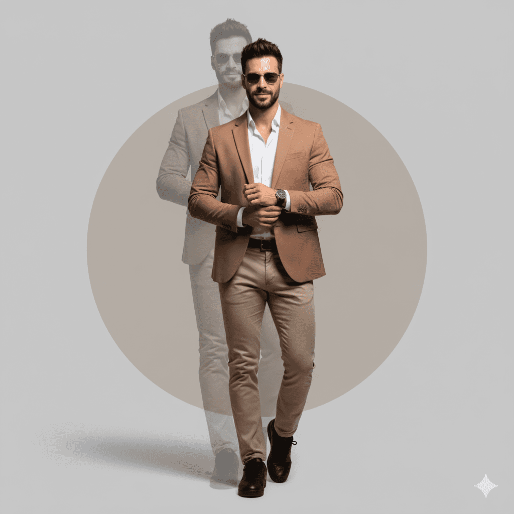 Two Sides of One Man — Trends AI Prompt