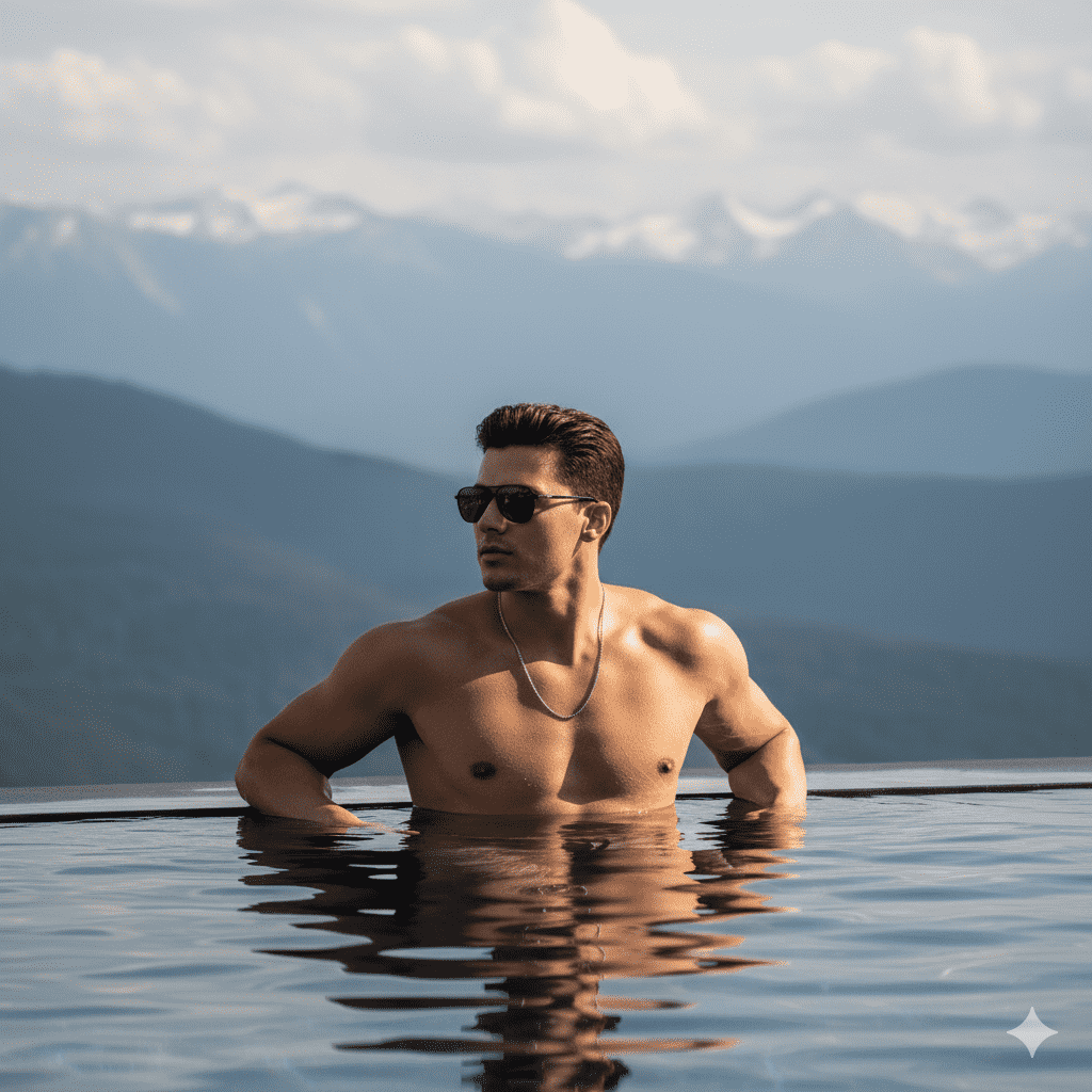 Rooftop Luxury Lifestyle — Trends AI Prompt