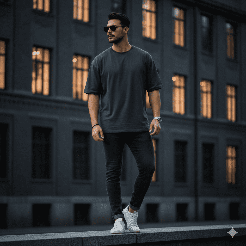 Dusk Street Mood — Realistic People (8K) AI Prompt