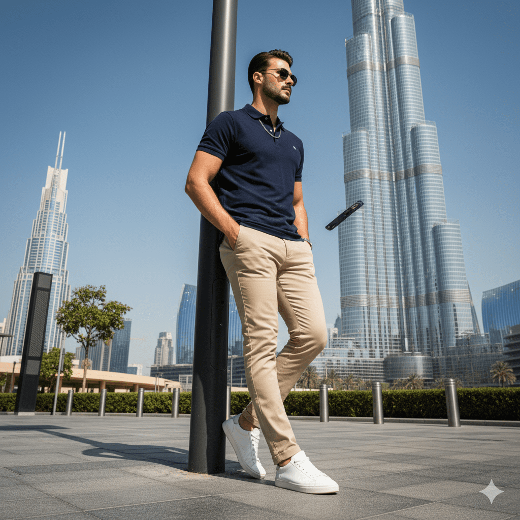 Burj Khalifa Street Vogue — Trends AI Prompt
