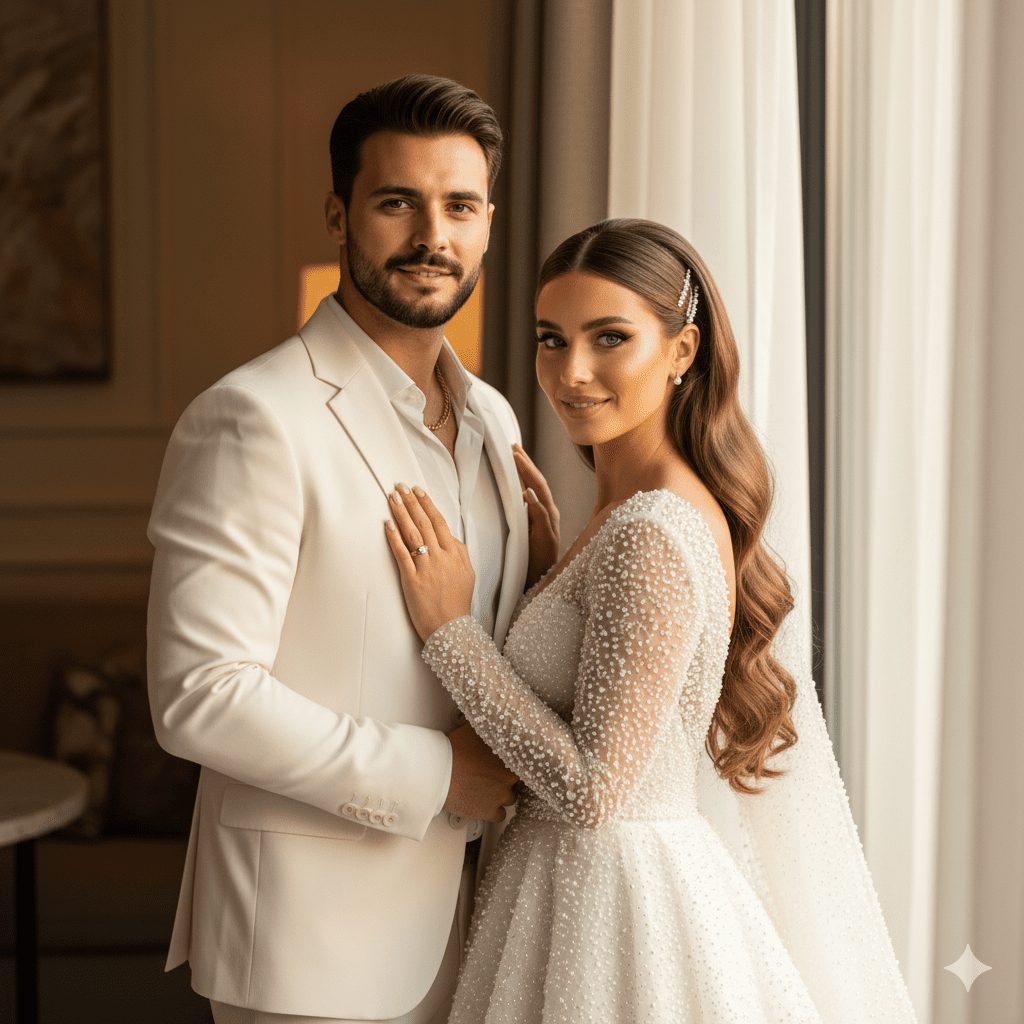Golden Hour Promise — Couples AI Prompt