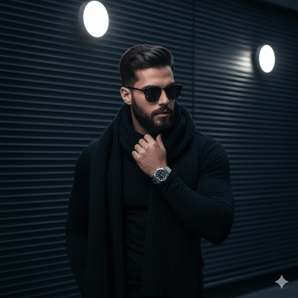 Midnight Modern Style — Realistic People (8K) AI Prompt