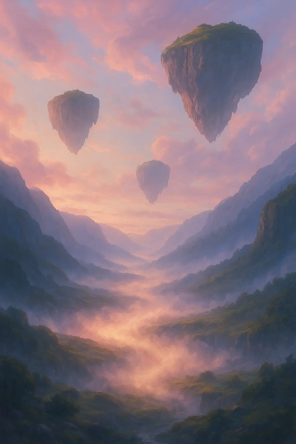 A breathtaking surreal dreamscape — Backgrounds AI Prompt