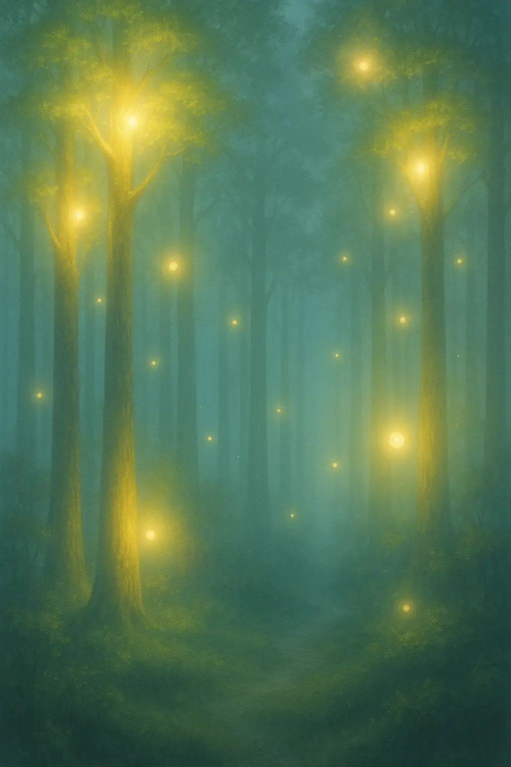 Phantom Forest — Backgrounds AI Prompt