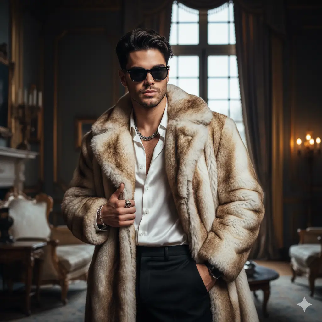 Luxury Fur Editorial — Realistic People (8K) AI Prompt