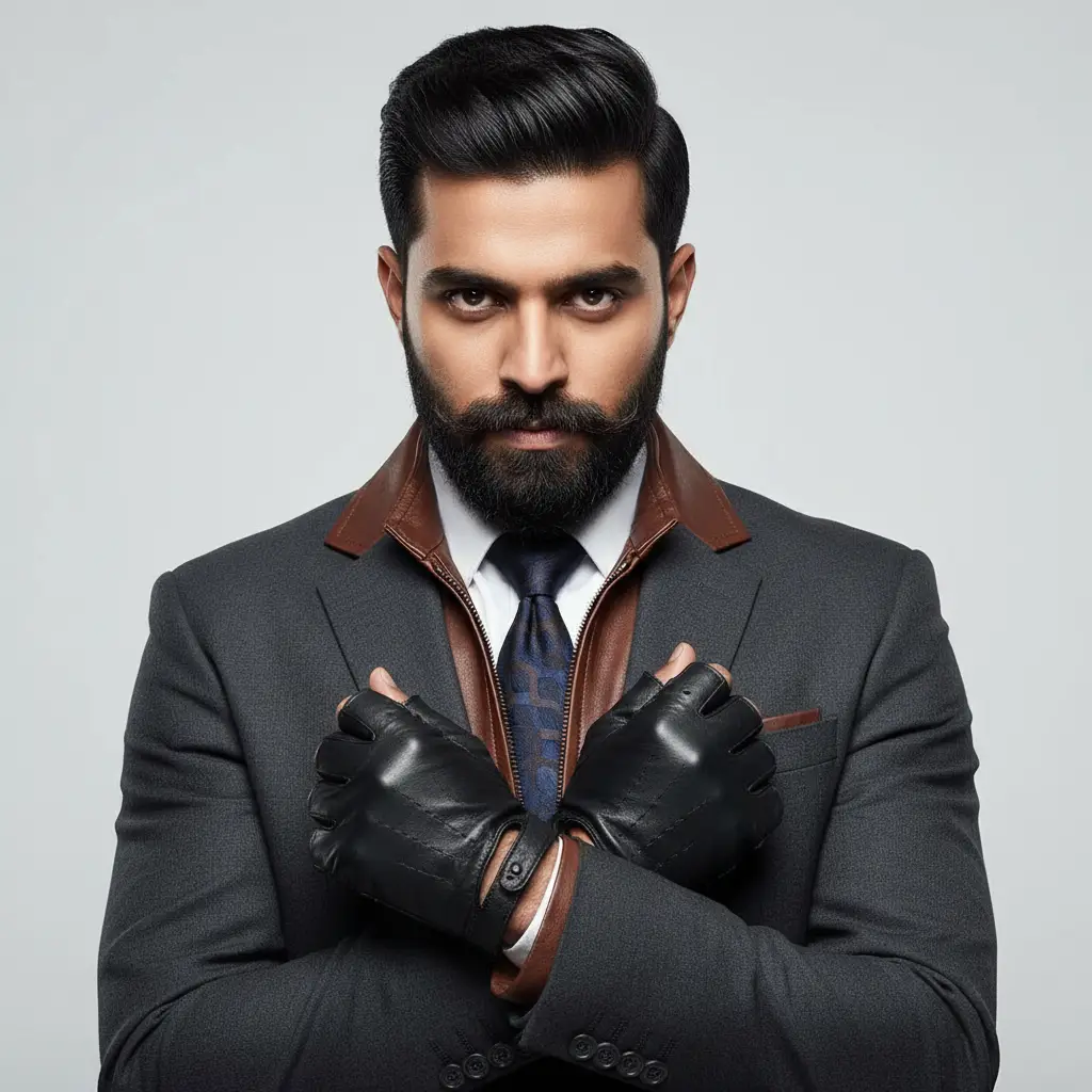 Suave South Indian Gentleman — For Men AI Prompt