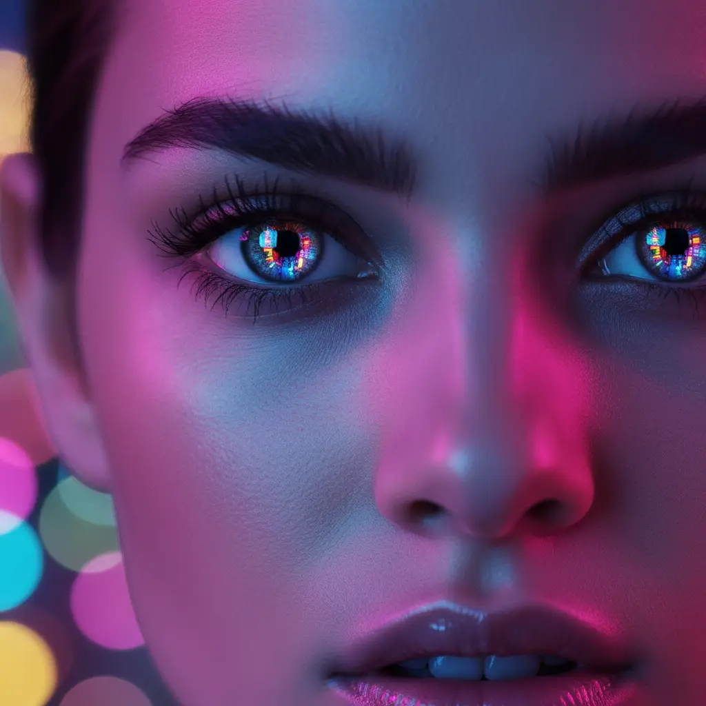 Electric Eyes — For Girls AI Prompt