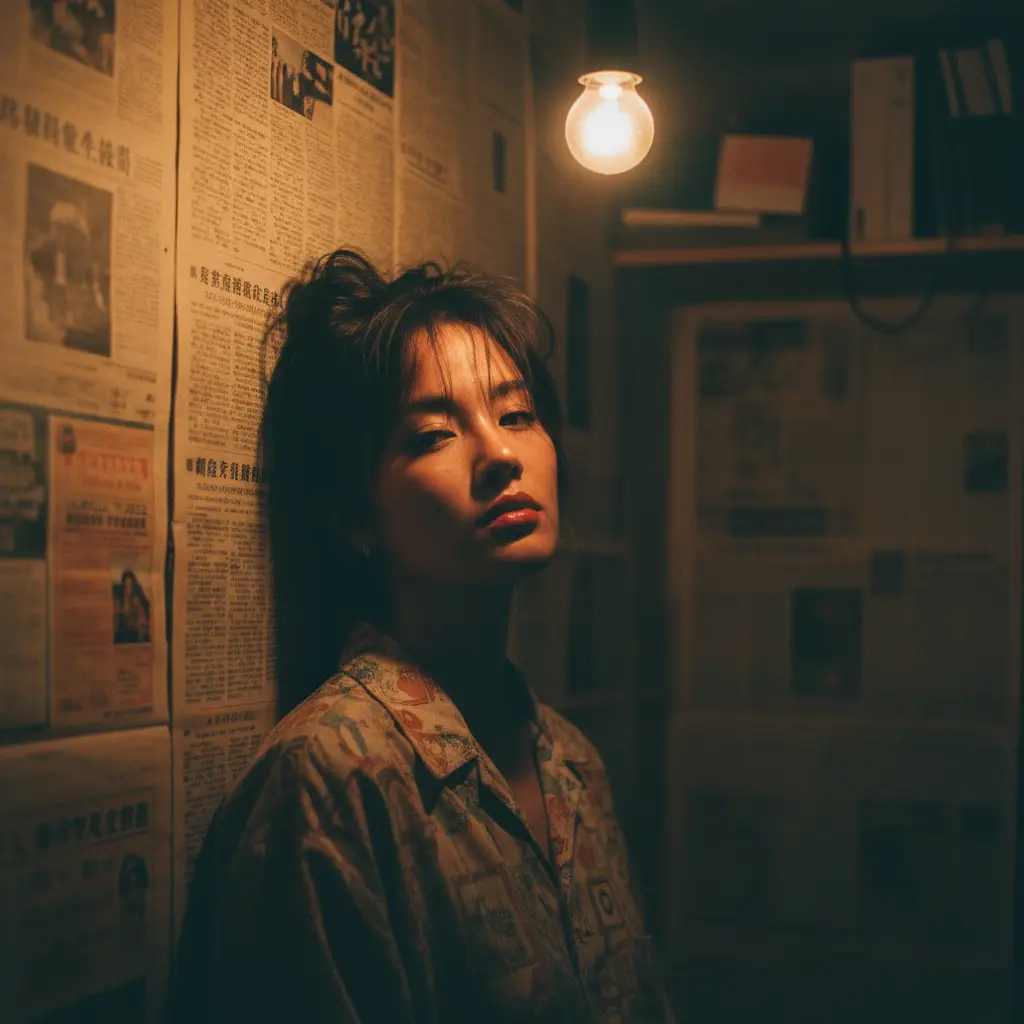 Hong Kong Retro Film Portrait — Trends AI Prompt