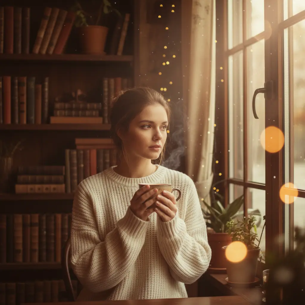 Vintage Cafe Dreamer — Realistic People (8K) AI Prompt