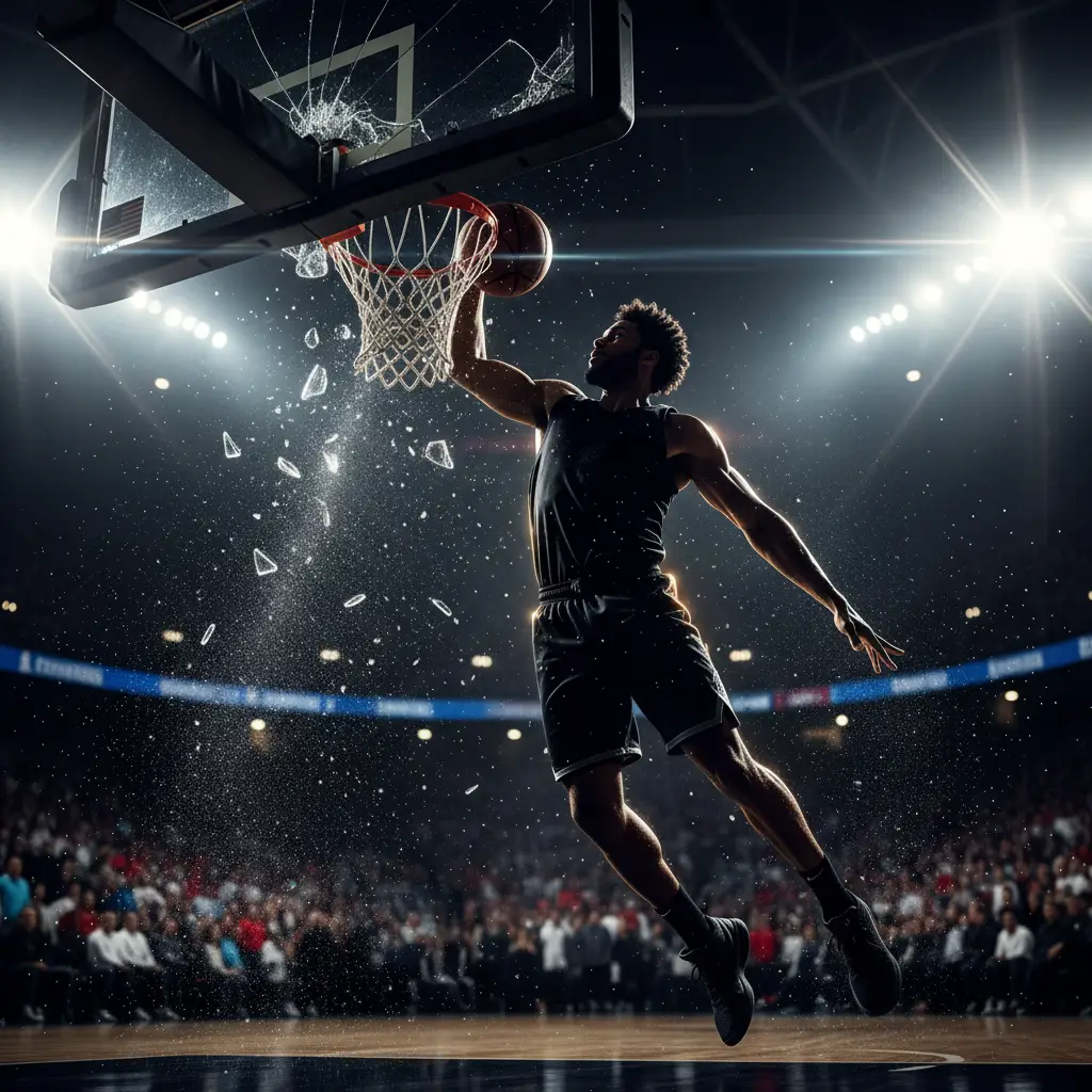 Above the Rim Power — Sports AI Prompt