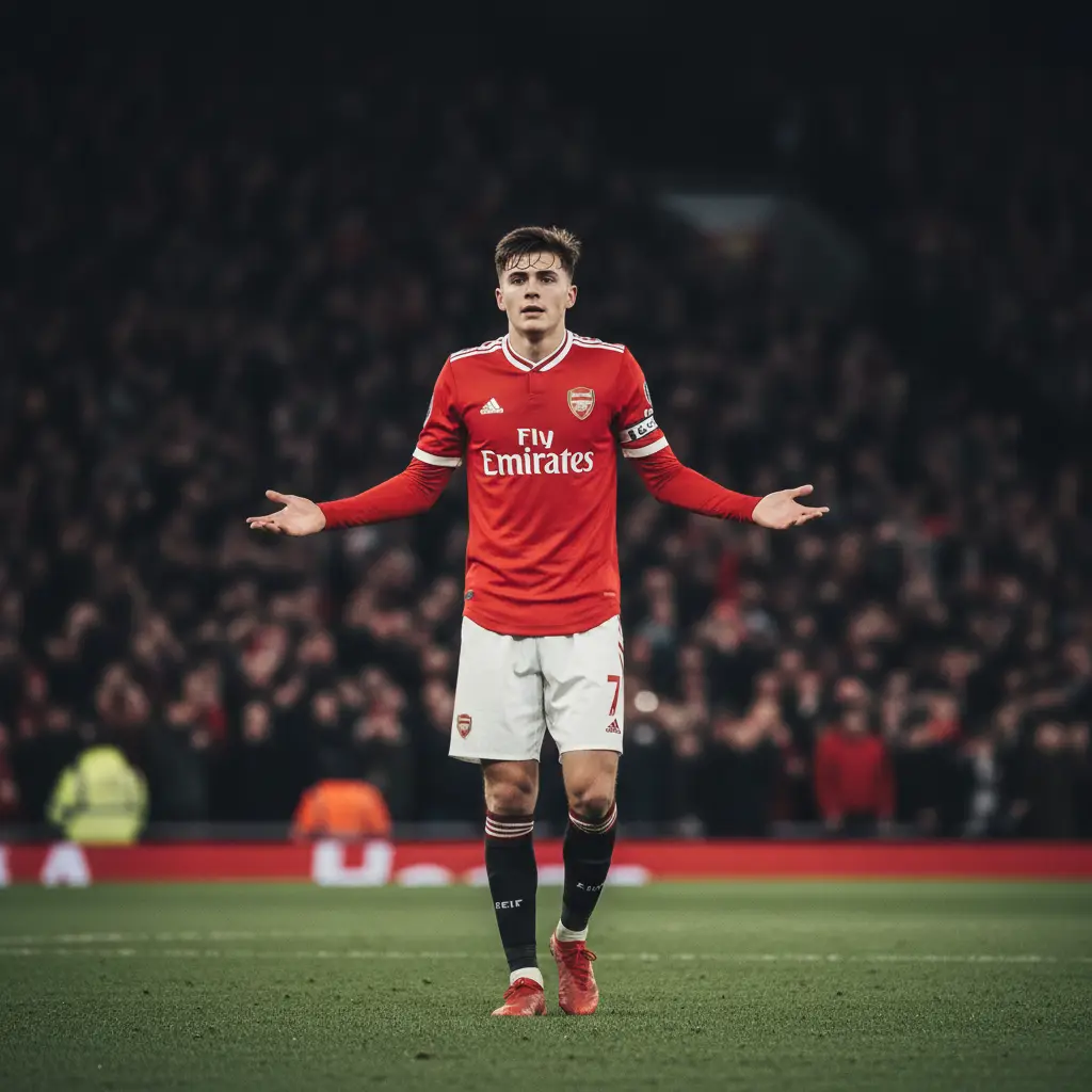 Dynamic Soccer Star Pose — Sports AI Prompt