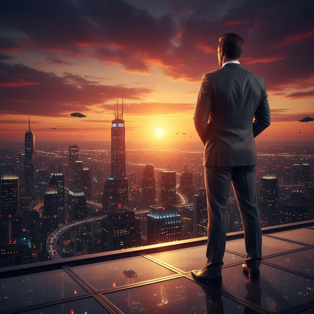 The View From The Top — For Men AI Prompt