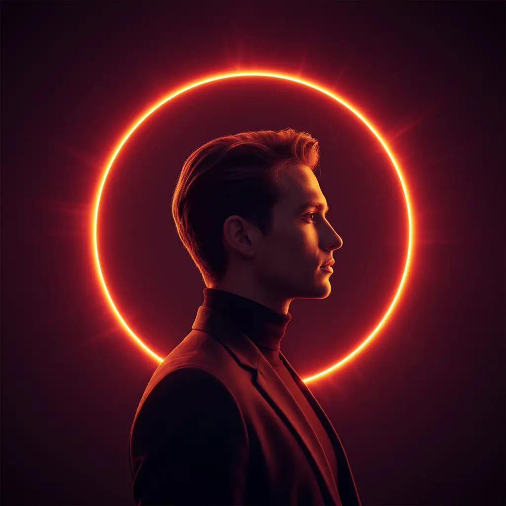 Celestial Eclipse Rimlight Portrait — Realistic People (8K) AI Prompt
