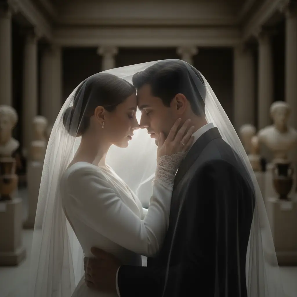 Timeless Museum Romance — couples AI Prompt