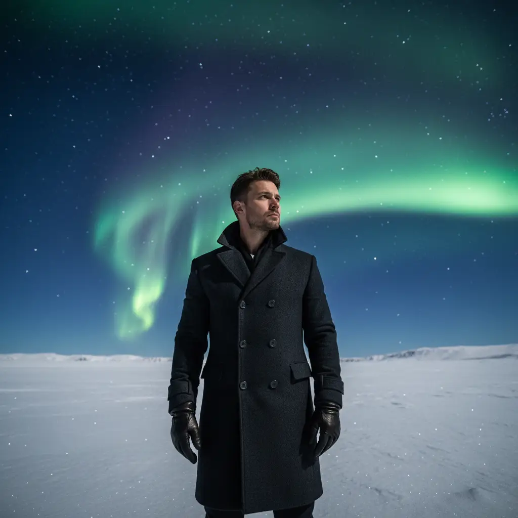 Arctic Solitude — Realistic People (8K) AI Prompt