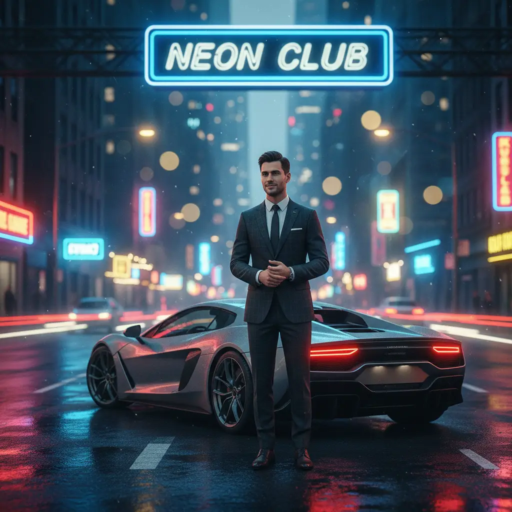 Sleek City Nights — For Men AI Prompt