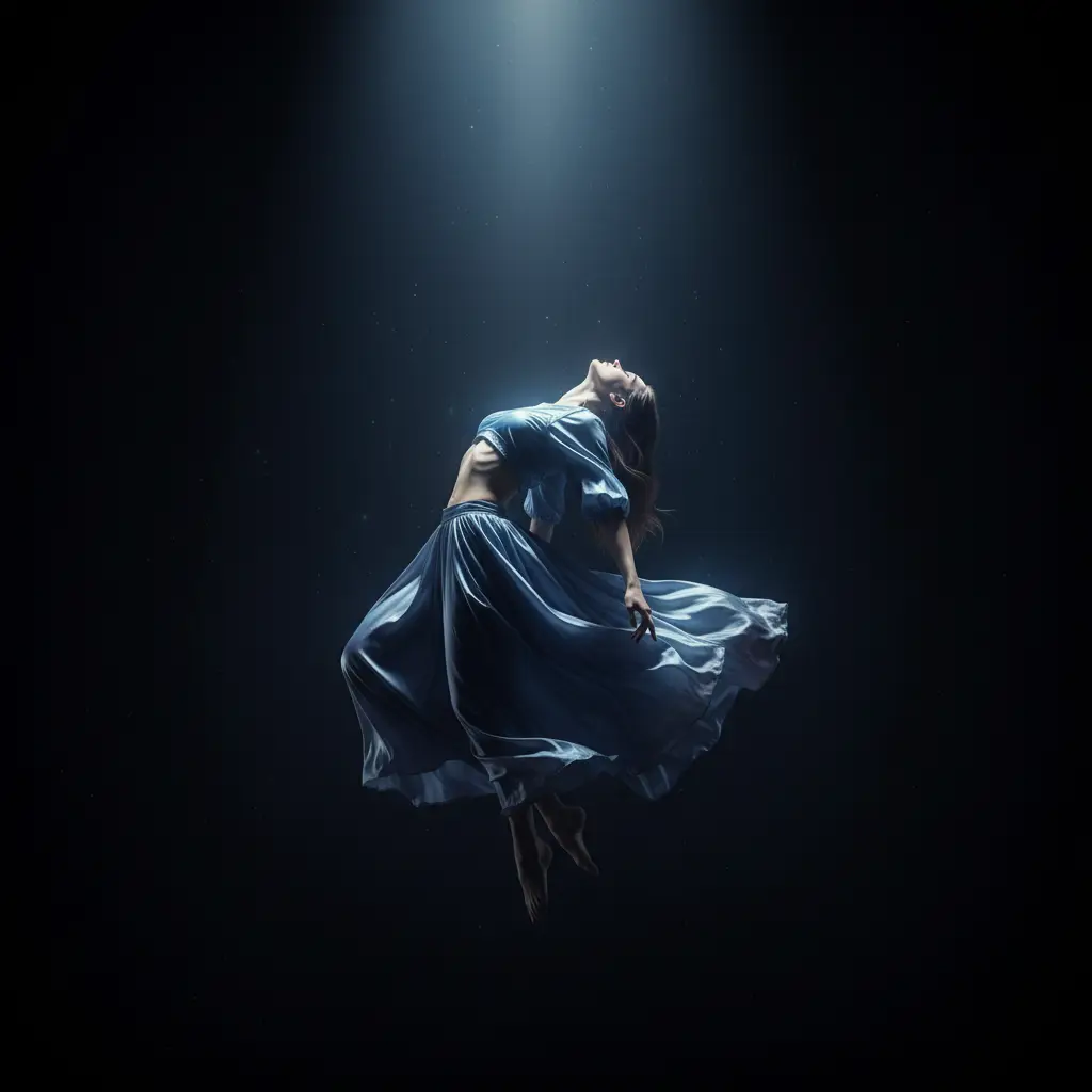 Ethereal Cinematic Levitation — Realistic People (8K) AI Prompt