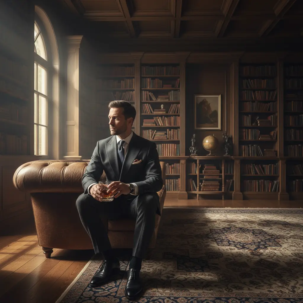 The Gentleman's Solitude — For Men AI Prompt