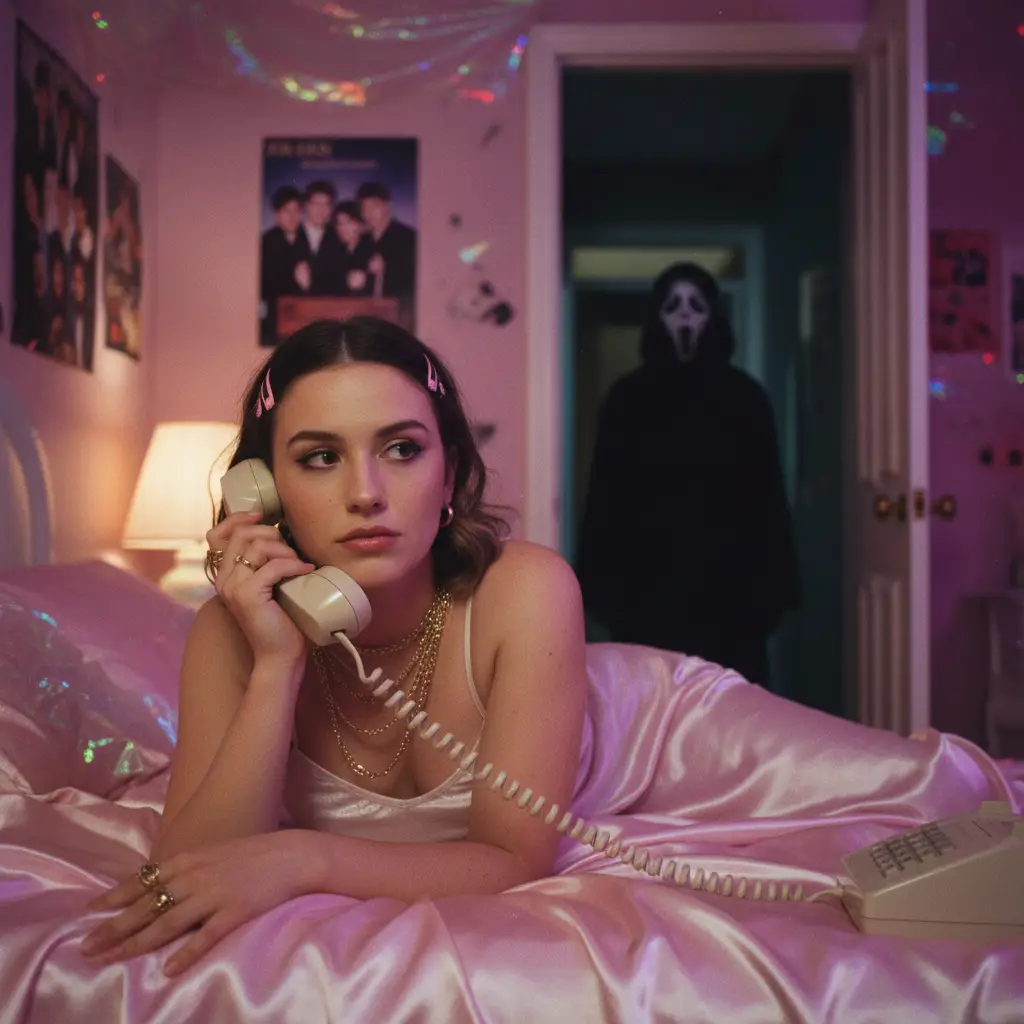 Y2K Dreamscape with a Ghoulish Twist — Halloween AI Prompt